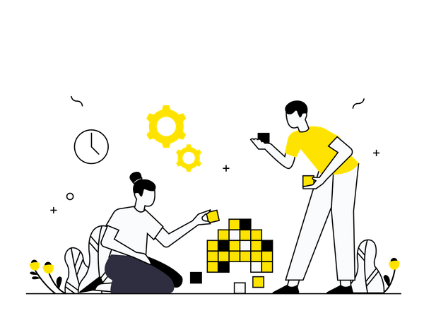 Business strategy Illustration