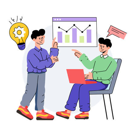 Business Strategy Discussion  Illustration
