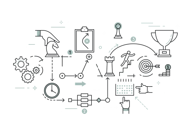 Business Strategy  Illustration