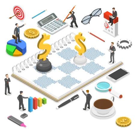 Business Strategy  Illustration