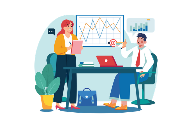 Business strategy  Illustration