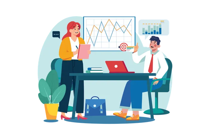 Business strategy  Illustration