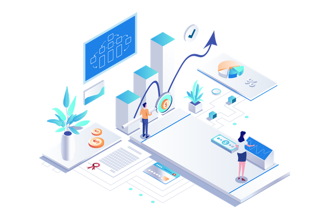 Business Strategy  Illustration