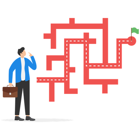 Business Strategy  Illustration