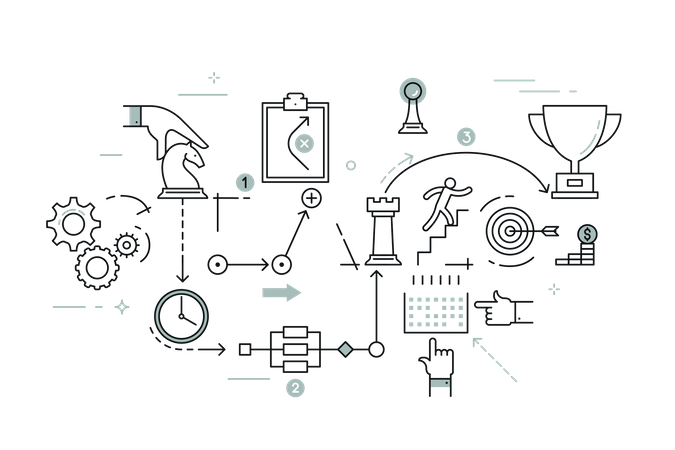 Business Strategy  Illustration