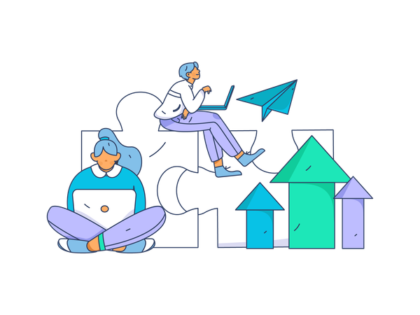 Business Strategy  Illustration