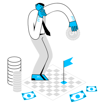 Business Strategy Planning  Illustration