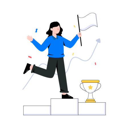 Business Success  Illustration