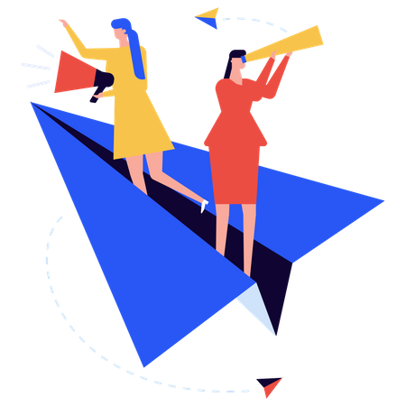 Business success  Illustration