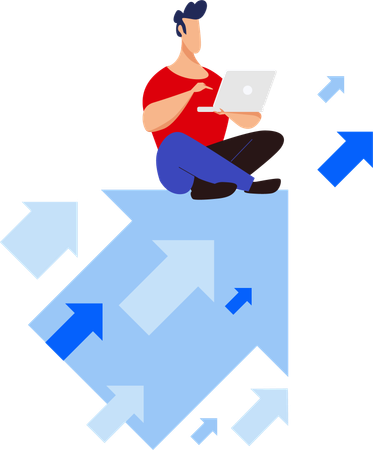 Business success  Illustration