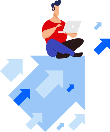 Business success  Illustration