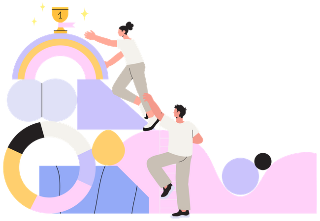 Business Success  Illustration