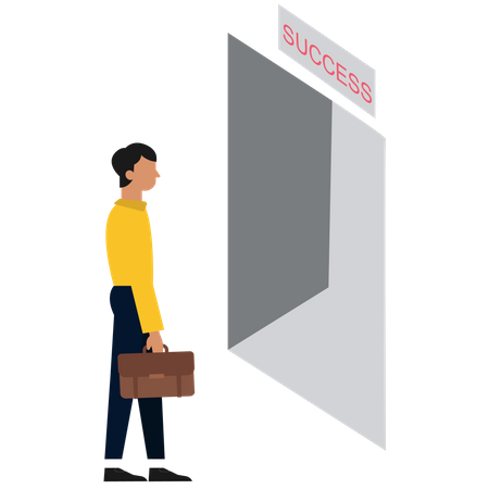 Business success opportunity  Illustration