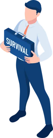 Business Survival  Illustration