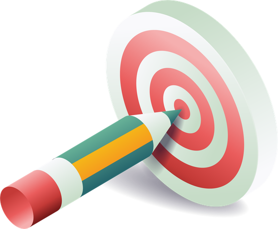 Business target and strategy plan  Illustration