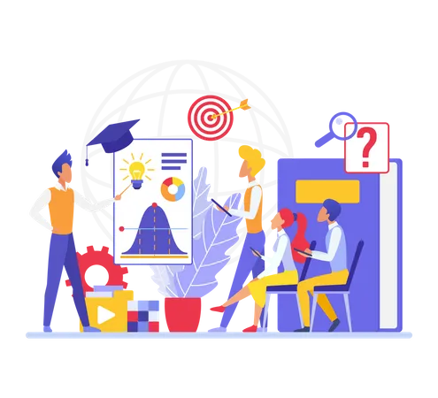 Business target  Illustration