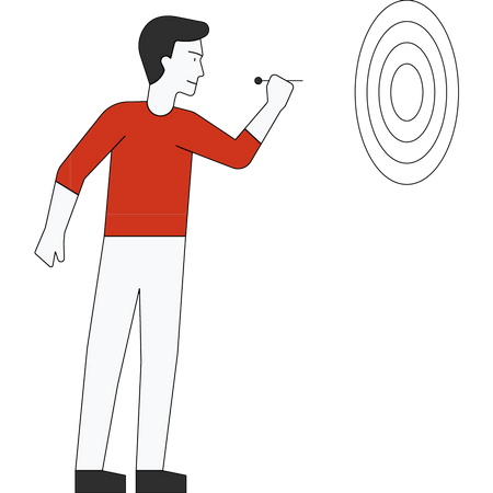 Business target  Illustration