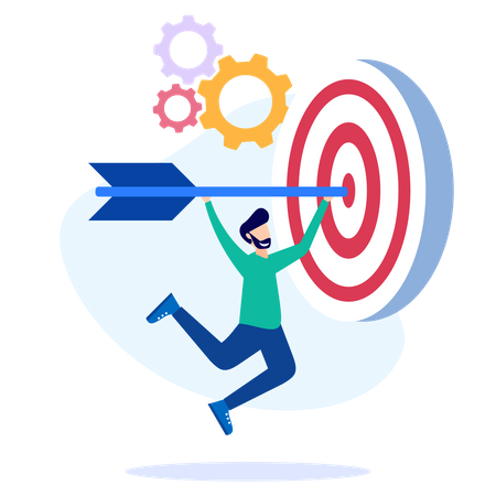 Business target  Illustration