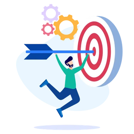 Business target  Illustration