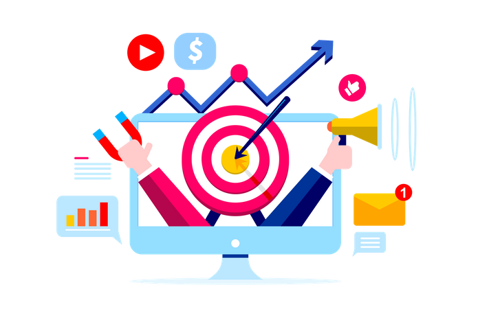 Business target  Illustration