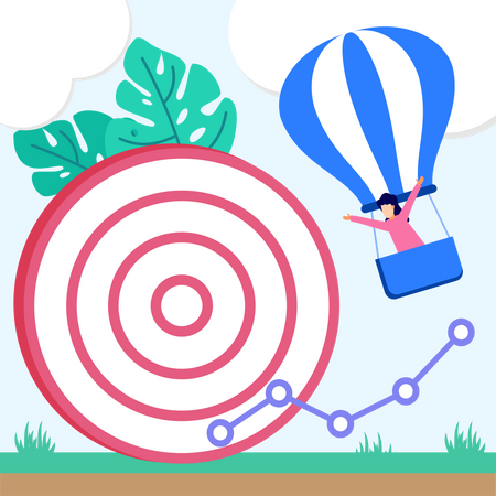 Business target  Illustration