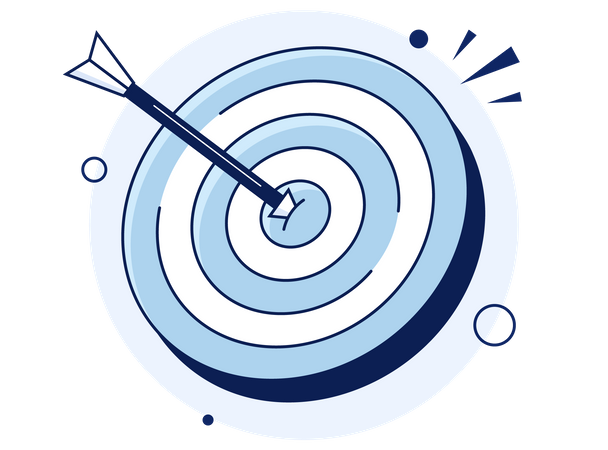 Business Target  Illustration