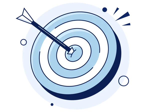 Business Target  Illustration