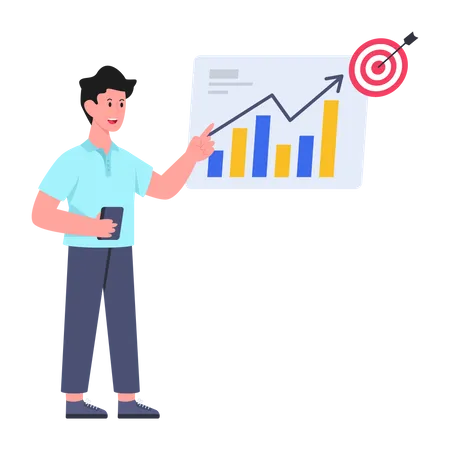 Business Target  Illustration