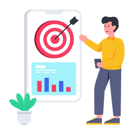 Business Target  Illustration