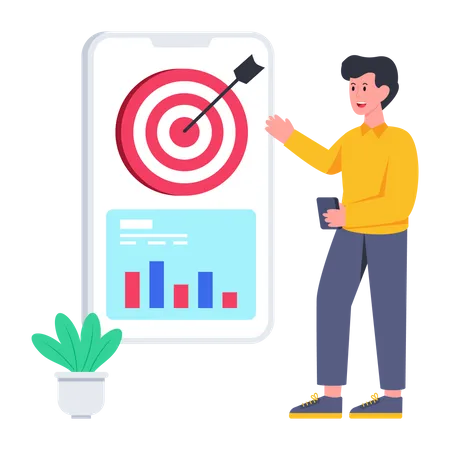 Business Target  Illustration