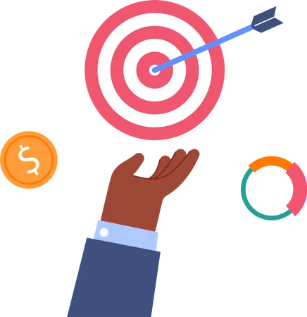 Business target  Illustration