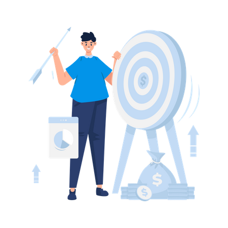 Business target  Illustration