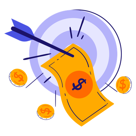 Business Target  Illustration