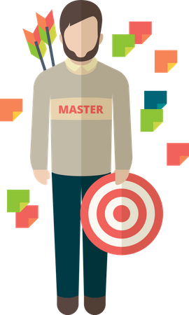 Business target  Illustration