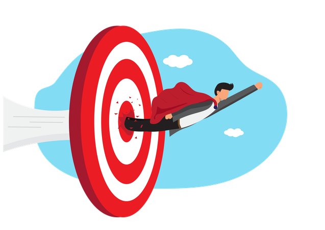 Business target  Illustration