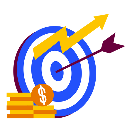 Business Target  Illustration