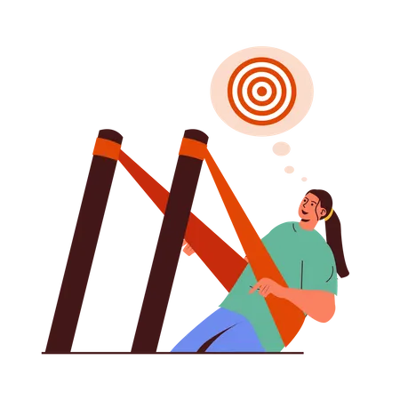 Business Target  Illustration