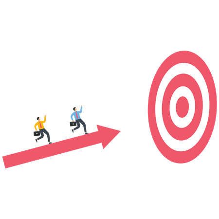 Business target  Illustration