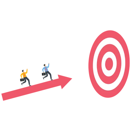 Business target  Illustration