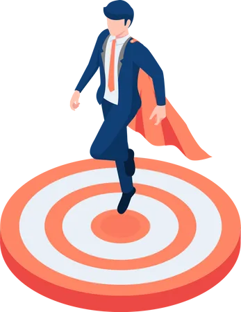 Business target  Illustration