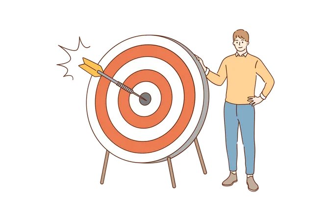 Business target  Illustration