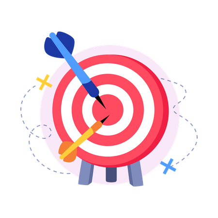 Business Target  Illustration