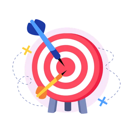 Business Target  Illustration