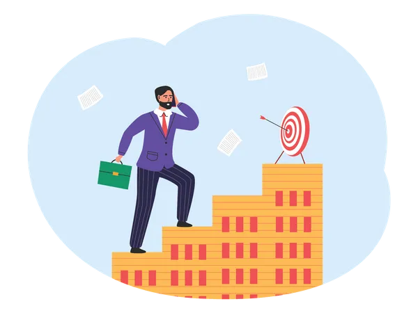 Business target  Illustration