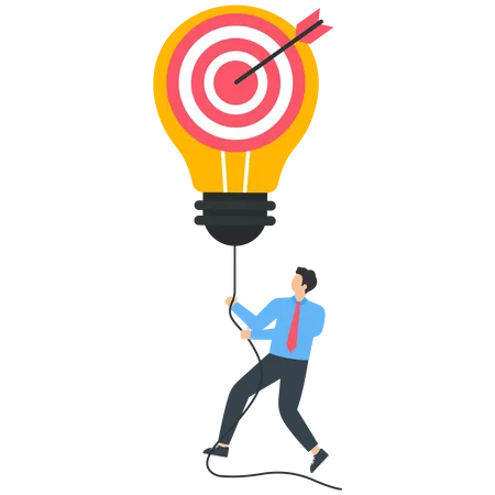 Business Target  Illustration