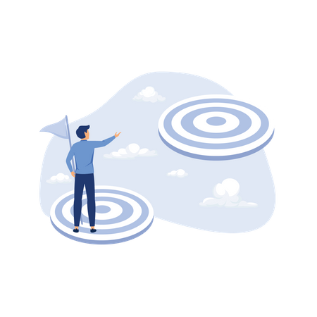 Business target  Illustration