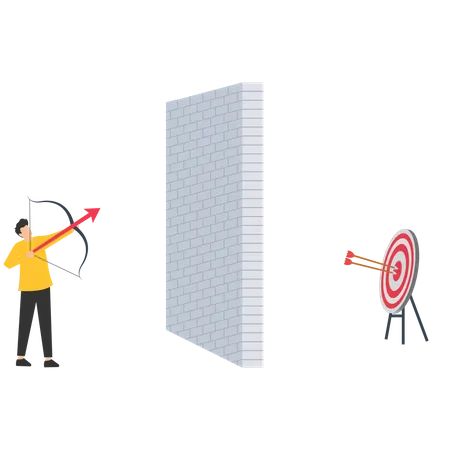 Business target  Illustration