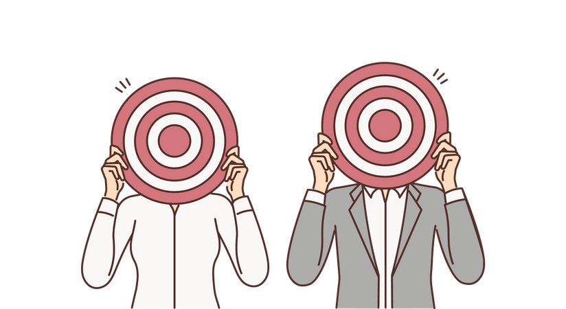 Business target  Illustration