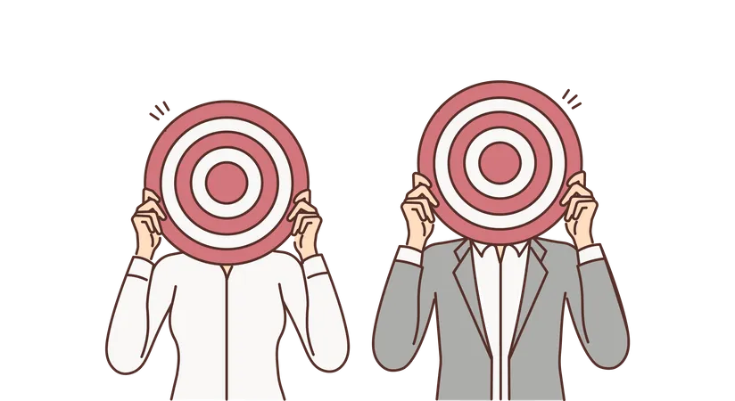 Business target  Illustration