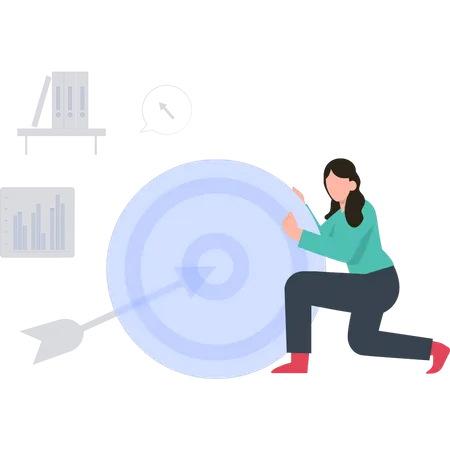 Business target  Illustration